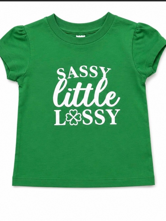 Other - Sassy Little Lassy Green Girls' Tee